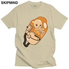 Death Stranding BB Tshirt Men 100% Cotton Casual T-shirt Short Sleeved Kojima Hideo Metal Gear Solid Tee Top Clothing Gift Merch 2024 - buy cheap