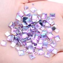 Acrylic Rhinestones FlatBack Square 2mm 1g About 300pcs For Crafts Scrapbooking DIY Clothes Nail Art Decoration 2024 - buy cheap