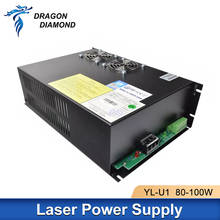 DRAGON DIAMOND Yongli-fuente de alimentación láser CO2, grabador láser para tubo láser y máquina cortadora de grabado láser, 80 -100W 2024 - compra barato