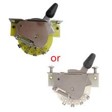 Interruptores seletores de alavanca de 3 vias, para substituição de interruptor de guitarra elétrica, 1 peça