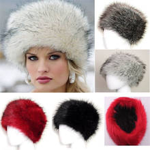 Winter Faux Fox Fur Cotton Bomber Hats For Women Outdoor Windproof Thicken Ear Protection Warm Furry Caps 2024 - buy cheap