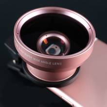 37 мм 0.45X супер широкоугольный объектив рыбий глаз макрообъектив рыбий глаз зум для iphone XS MAX X фотообъектив для SLR 2024 - купить недорого