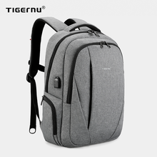 Tigernu USB Charging 15.6"Laptop Anti theft Backpack Women Anti theft School Backpack Bag Female Casual Women Mochilas For Girls 2024 - buy cheap