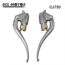 SCL MOTOS 1 Pair Motorcycle CJ K 750 Left and Right Brake Clutch Handle Lever Grips Original Motorbike Parts 2024 - buy cheap