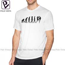 Муай Тай футболка Эволюция Муай Тай футболка мужская Свободная футболка уличная одежда с милым графическим, хлопковая футболка с короткими рукавами и принтом персонажей футболка 2024 - купить недорого