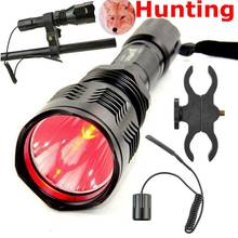 Linterna de caza profesional para exteriores, luz verde y roja de larga distancia, HS-802, con interruptor remoto de montaje en pistola 2024 - compra barato