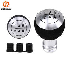 POSSBAY Auto Car Shift Knobs Round 5 Speed Manual Gear Shift Knob Shifter Lever for Citroen C1 C3 C4 Manual Shifter Knob 2024 - buy cheap