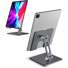 Suporte dobrável para celular, suporte de metal ajustável para tablet iphone 12 pro max ipad samsung 2024 - compre barato