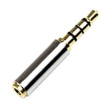 Golden 3.5mm Male to 2.5mm Female Plug Stereo Audio Earphone Jack Adapter Converter 2024 - buy cheap