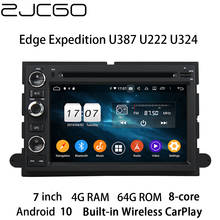 Radio con GPS para coche, reproductor Multimedia con navegador, estéreo, DVD, pantalla Android, para Ford Edge Expedition U387 U222 U324 2003 ~ 2017 2024 - compra barato