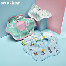 Insular 2pcs Baby Bibs 360 Degree Rotation Muslin Baby Kids Bandana Burp Cloth Soft Newborn Infant Saliva Towel Baby Stuff 2024 - buy cheap
