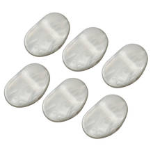 6pcs Guitar Tuning Pegs Tuners Machine Heads Replacement Pearl Knobs White 2024 - buy cheap