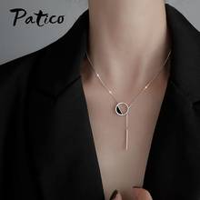 New Arrival 925 Sterling Silver Fashion Best Friend Chain Necklace For Women Girls Fashion Jewelry Wholesale 2024 - buy cheap