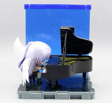 Action Figure Cute Q Version Angel Beats Tachibana Kanade Piano PVC 6.5cm gift Cartoon toys gifts Collectible Model Anime 2024 - buy cheap