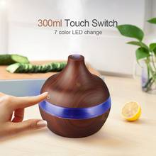 300ml USB wood Ultrasonic air humidifier Electric Aroma air diffuser Essential oil Aromatherapy cool mist maker for home baby 2024 - buy cheap