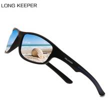 Longkeeper óculos de sol polarizado masculino, quadrado vintage esportivo uv400 2020 2024 - compre barato