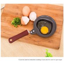 Coração-em forma de omelete pan mini 12cm amor ovo plana antiaderente pan cozinha ferramentas utensílios de cozinha café da manhã com amor e11612 2024 - compre barato