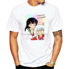 Men tshirt  Inuyasha <3 Kagome   Inuyasha   T Shirt(1) Printed T-Shirt tees top 2024 - buy cheap