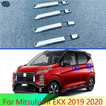 For Mitsubishi EKX 2019 2020 Car Accessories ABS Chrome Door Handle Cover Trim Molding 2024 - buy cheap