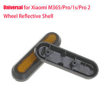 Capa de cubo de roda refletora de segurança, capa protetora para roda de scooter xiaomi mijia m365/m365 pro/pro/2/s1, capa protetora com casco refletor 2024 - compre barato