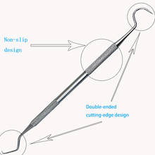 Dental Instrument Double-ended Design Tooth Scaler Dentistry Examine Teeth Cleaning Tool Stainless Steel Dentist Tooth Care Tool 2024 - buy cheap