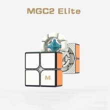 Yongjun MGC Elite 2x2x2 Magnetic cube MGC Elite-cubo mágico profesional MGC Elite 2x2x2, cubo magnético MGC M 2x2x2, cubo de velocidad, juego de rompecabezas, juguetes 2024 - compra barato