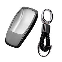 Carcasa para llave de coche, funda para mando A distancia con cadena, compatible con mercedes-benz A, C, E, S, G, clase CLS, GLE, Accesorios Negros 2024 - compra barato