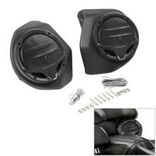 Motorcycle 6-1/2'' 6.5" King Rear Trunk Speakers For Harley Tour Pak Electra Street Glide Road King 2014-2020 2024 - buy cheap