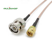 ALLISHOP-Conjunto de cables Coaxial macho a BNC, conector macho a macho, RG316 2024 - compra barato