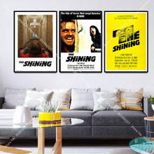 ZT376 The Shining Classic Horror Movie  Vintage Hotel Poster Prints Oil Painting Canvas Living Room Wall Art Picture Home Decor 2024 - buy cheap
