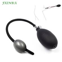 FXINBA Inflatable Penis Plug Male Silicone Urethral Dilators Catheter Urethral Sound Adult Sex Toys For Men Gay Masturbation 2024 - buy cheap