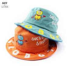 Summer Baby Sun Hat Infant Boys Girls Bucket Hats Soft Cotton Fisherman Panama Hat Cartoon Robot Toddler Kids Tractor Cap 2024 - buy cheap