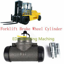 1 conjunto de alta qualidade cilindro da roda do freio da empilhadeira para heli liugong longgong cnc 3-3.5t hangcha a30 a35z durável novo 2024 - compre barato