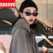 RBROVO 2019 Mirror Cateye Sunglasses Women/Men Brand Designer Glasses Lady Small Frame Sun Glasses Vintage oculos de sol 2024 - buy cheap