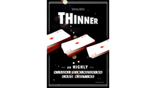 THINNER (Gimmick and Online Instruction) by Mathieu Bich Close up Magic Tricks For Professional Magicians Visual Card Magic 2024 - buy cheap