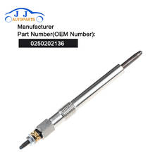 New 0250202136 Flame glow plug for Great Wall Hover H3 H5 Wingle 3 wingle 5 X240 V240 2.8TC 2.5TCI 3770100-E06 2024 - buy cheap