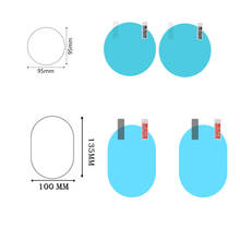 2 pçs auto suv espelho janela filme claro anti deslumbrante carro espelho retrovisor película protetora à prova de chuva à prova drainágua anti nevoeiro adesivo do carro 2024 - compre barato