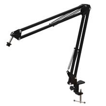 Soporte de micrófono de escritorio profesional, brazo de tijera de suspensión, abrazadera de montaje de mesa para Samson Blue Yeti Snowball 2024 - compra barato