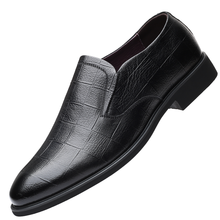 2021 nova qualidade masculina sapatos de couro real extra macio negócio casual tamanho 38-43 homem genuíno vestido sapatos 2024 - compre barato