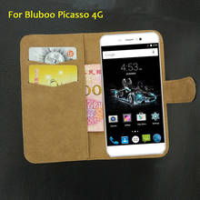 6 Colors Bluboo Picasso 4G Case Flip Leather Fashion Vintage Luxury Multi-Function Bluboo Picasso 4G Phone Cover Card Slots 2024 - buy cheap