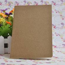 Notebook Sketchbook Notebook for school supplies A5 30 sheets Kraft paper cover Notebook blank page 2024 - buy cheap