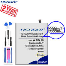 Nova chegada [hsabat] 5800mah li616077htt bateria de substituição para blackview bv4900 2024 - compre barato