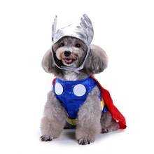 Fun Dogs Costume Clothes Cat Superhero Creative Costume Halloween Christmas Small Dog Pet Party Cosplay Apparel Clothes 2024 - buy cheap