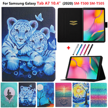 For Samsung Galaxy Tab A7 10.4 2020 Case SM-T500 T505 T507 Cover Funda Tablet For Samsung Galaxy Tab A 7 10 4 Cases Coque T500 2024 - buy cheap