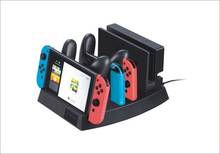 Base de carga USB multifunción para Nintendo Switch, soporte de almacenamiento para consola NS Joy-con, cargador para Switch Pro Controller, gran oferta 2024 - compra barato