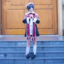 Anime Black Butler Kuroshitsuji Ciel Phantomhive Cosplay Costume Church Choir Uniform Formal Halloween Costumes for  Unisex 2024 - buy cheap