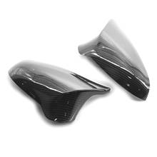 Add on Dry Carbon Fiber Mirror Cover Cap Replacement for BMW F80 M3 F82 F83 M4 Sedan Coupe Convertible 2015-2020 2024 - buy cheap