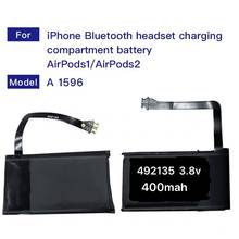 3.8V 400mAh battery for Airpods 1 2 Wireless Charging box A1596 020-00098 2024 - buy cheap