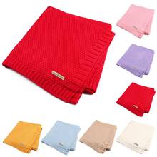 Baby Blanket Knitted Newborn Swaddl Wra Blankets Super Soft Toddler Infant Bedding Quilt For Bed Sofa Basket Stroller Blankets 2024 - buy cheap