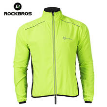 ROCKBROS Bicycle Jackets Men Women Spring Summer Windproof Bicycle Jersey Outdoor Reflective Waterproof Cycling Tops Coats 2024 - buy cheap